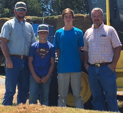 Adam Newman Wyatt Newman Chase Newman Brian Newman 3rd and 4th generation sod farm